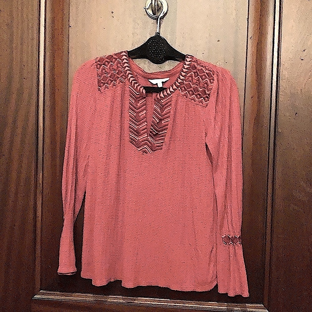 Lucky Brand top,long sleeve,size M